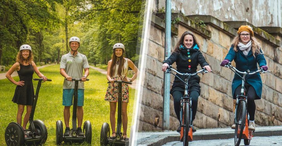 Prague Highlights: Segway & E-Scooter Tour with Taxi Pick-Up - What you really get for the price (and what costs extra)