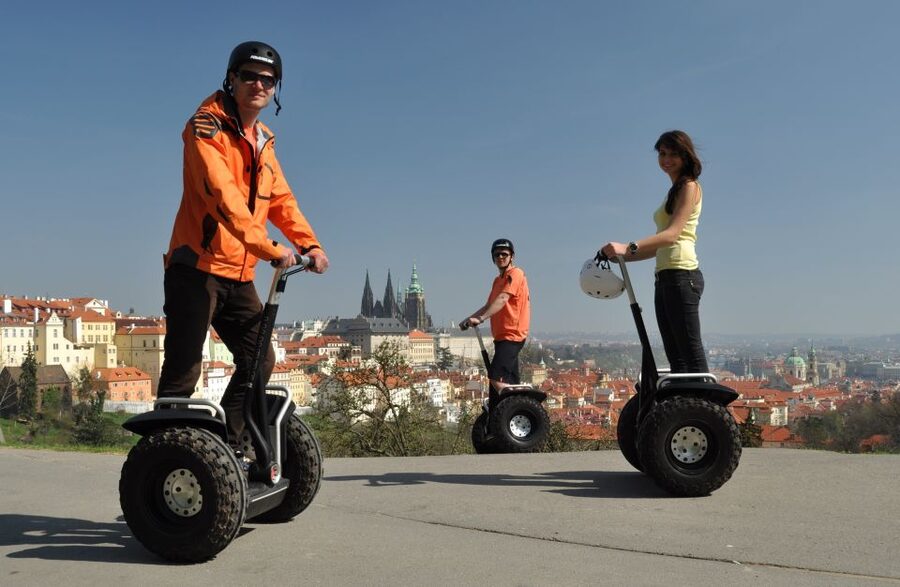 Prague Highlights: Segway & E-Scooter Tour with Taxi Pick-Up - Guides, photo help, and a tour that feels personal
