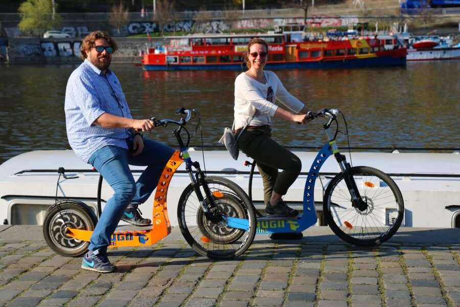 Prague: Highlights Tour on e-Scooter or eBike - Meet at the Embassy of Japan and get set up fast