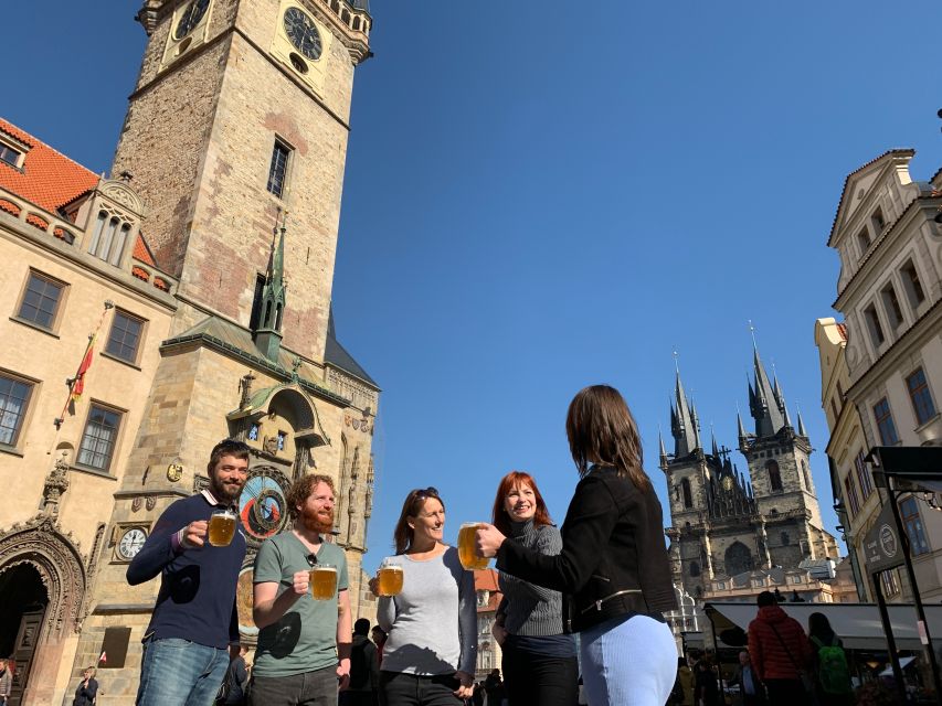 Prague: Historic Pubs Tour with Drinks - Wenceslas Square First, Then a Route Built for Orientation