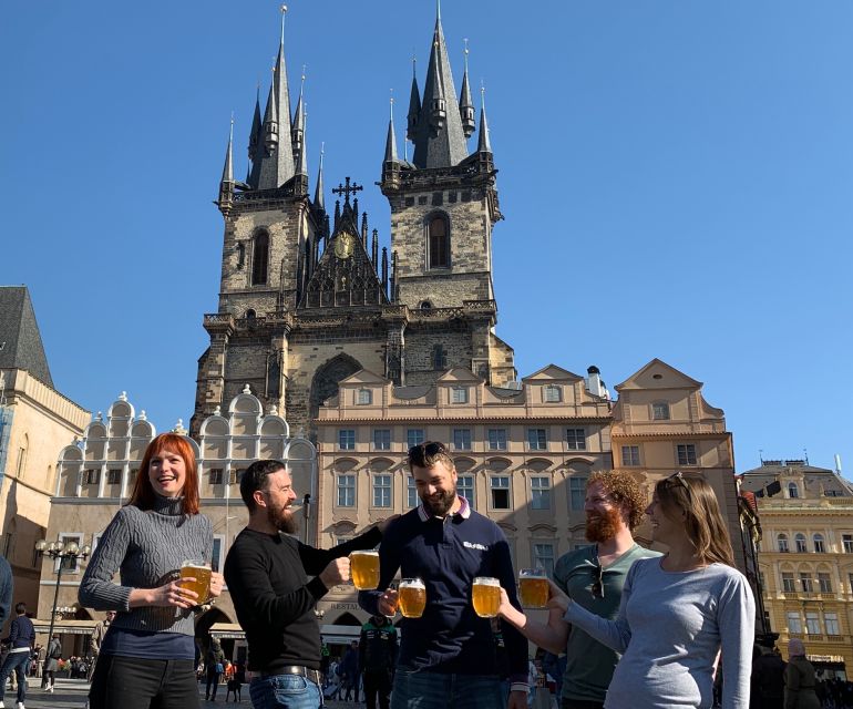 Prague: Historic Pubs Tour with Drinks - Lesser Town and the Final Restaurant Stop for the Food You Pay For