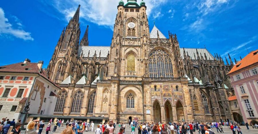 Prague Hradcany Castle, St Vitus Cathedral Tour with Tickets - Private car transfers: less stress, more sightseeing time