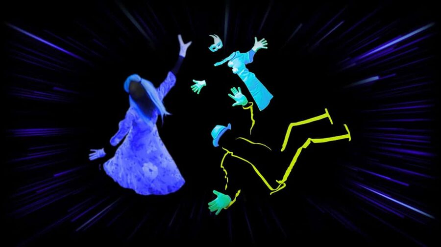 Prague: Images of Love Black Light Theatre Show - The underground setting, what “small” feels like in real life