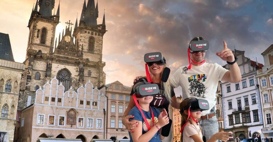 Prague: Immersive History Walking Tour and VR - Meeting at Panská 1, Then Walking Into the Old and New Center