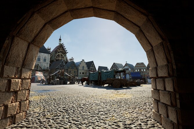Prague Immersive Tour: Travel back in time with virtual reality - Stop 2: Charles Bridge area in 1342 and the Vltava views