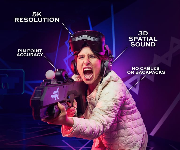 Prague: Immersive VR multiplayer experience - How the 45 minutes works: briefing plus gameplay