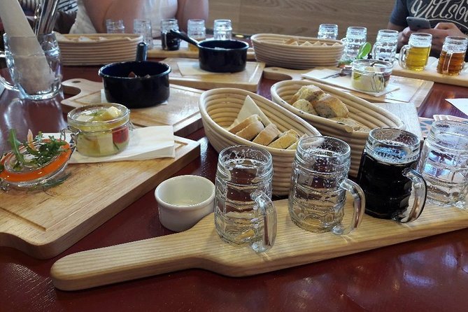Prague Mini-Breweries Beer Tour with Czech Appetizers - Czech appetizers: what to expect and how to handle dietary needs