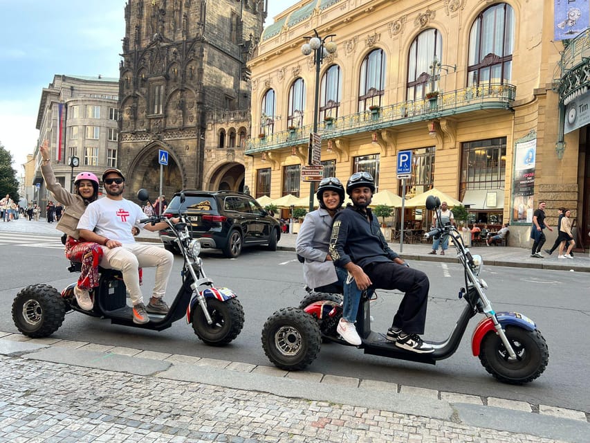 Prague Monastery & Panoramic Viewpoint Electric Trike Tour - Strahov Monastery break, panoramic views, and the beer-making story
