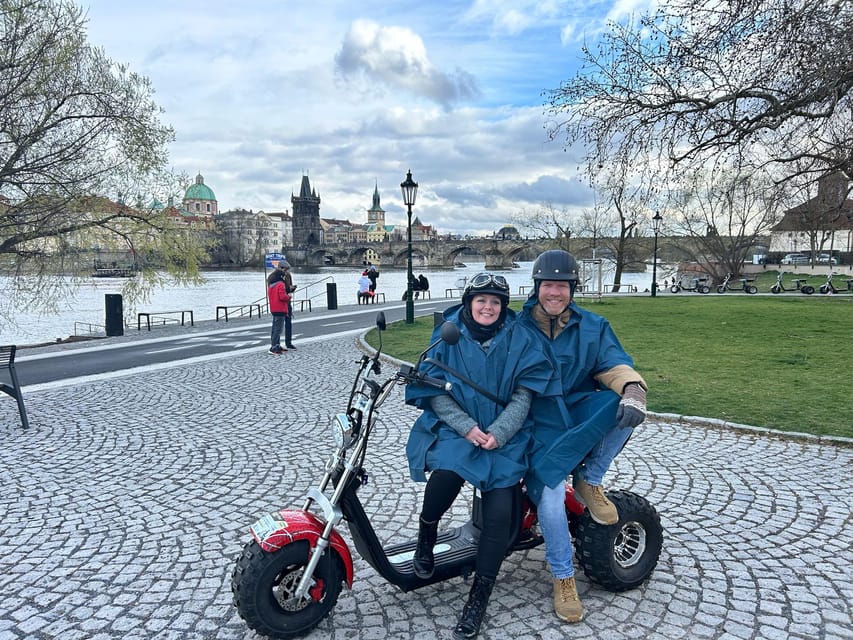 Prague Monastery & Panoramic Viewpoint Electric Trike Tour - Rudolfinum, Rue de Paris, and the Old Town finish