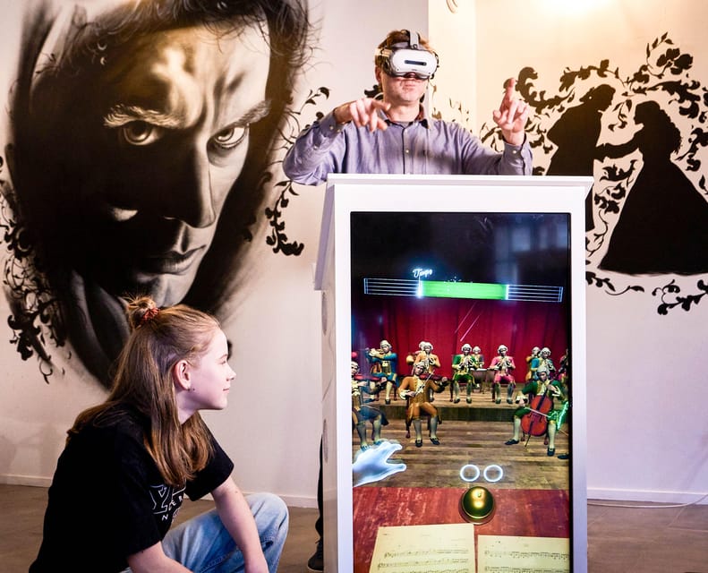 Prague: Mozart Interactive Museum Entry Ticket - VR, Voice-Overs, Models, and Short Films