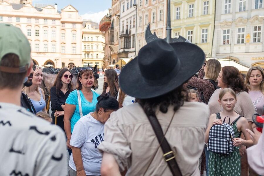 Prague: Nightwatchman of Prague Walking Tour - Meeting at Nám. Republiky 5, right by the Powder Gate