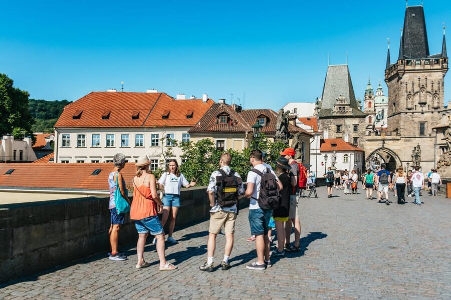 Prague: Old Town, Astronomical Clock and Underground Tour - Starting on Mostecka 4, with a route you can repeat later