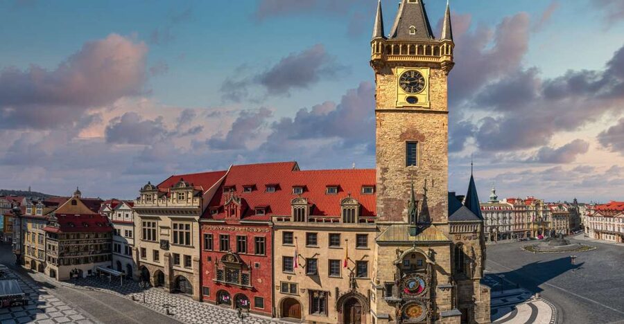Prague: Old Town Hall Tower Entry Ticket - Entering smoothly with the priority counter at the glass door