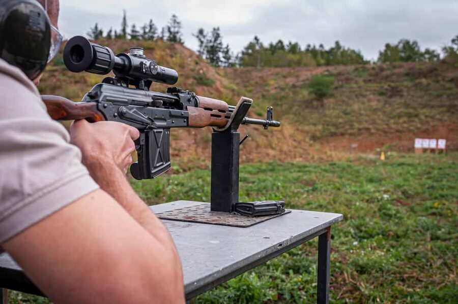 Prague: Outdoor Shooting Experience with up to 10 Guns - The range time: what the guided lesson feels like
