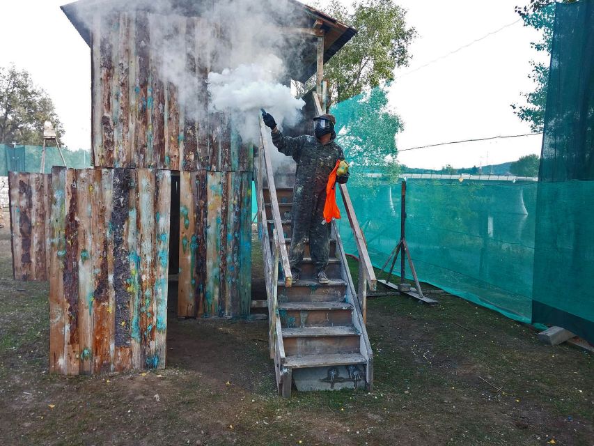 Prague: Paintballing Games - Beer, BBQ, and package choices that change how long you stay