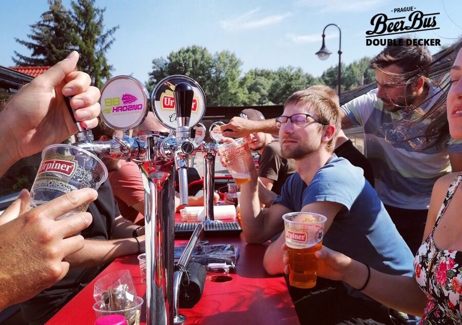 Prague: Party Beer Bus - The Short Dance Show: A Burst of Performance Energy