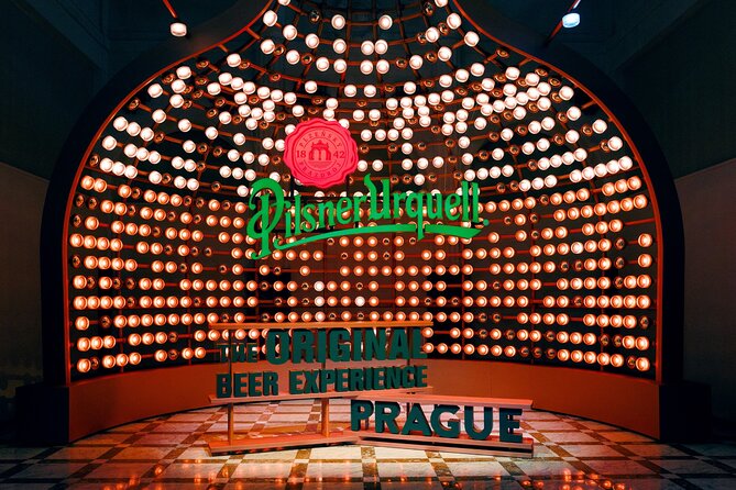 Prague Pilsner Urquell Experience with 3 Free Beer Tastings - Stop 1: The Original Beer Experience Rooms and the Foam Focus