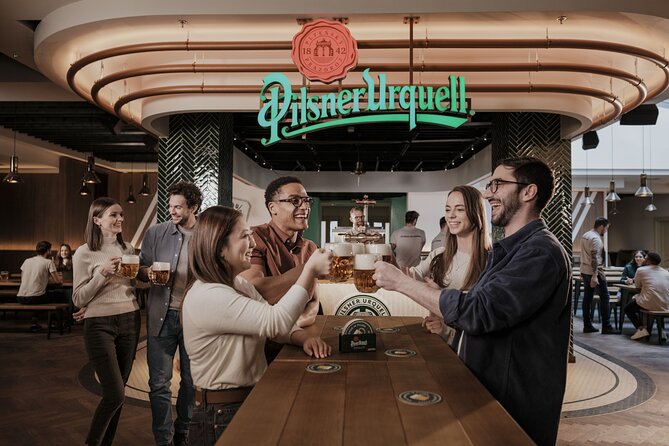 Prague Pilsner Urquell Experience with 3 Free Beer Tastings - The Shop and Souvenir Ideas, Plus the Price Reality