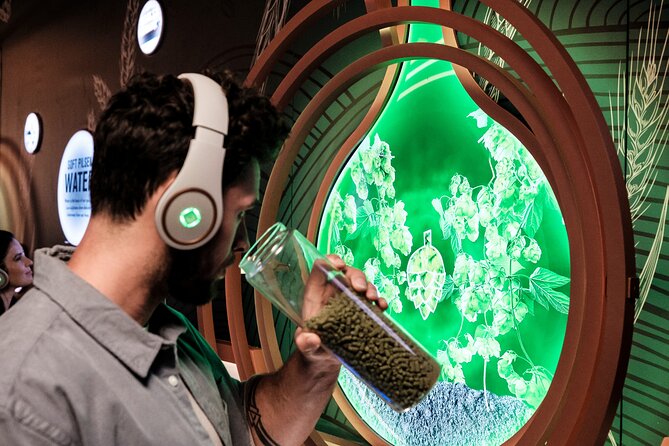 Prague Pilsner Urquell Experience with 3 Free Beer Tastings - Your Ticket Includes Headphones, 3 Tastings, and Sensory Effects