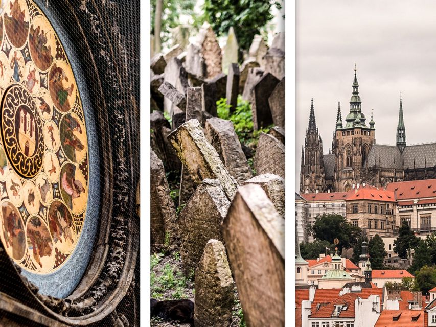 Prague: Prague Castle, Jewish Quarter, Clock Tower Admission - Inside Prague Castle: St. Vitus Cathedral, St. George’s Basilica, and Daliborka Tower