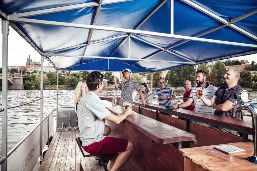 Prague: Private Cycle Boat River Tour with Beer or Prosecco - Beer or Prosecco: How to Pick What Fits Your Group