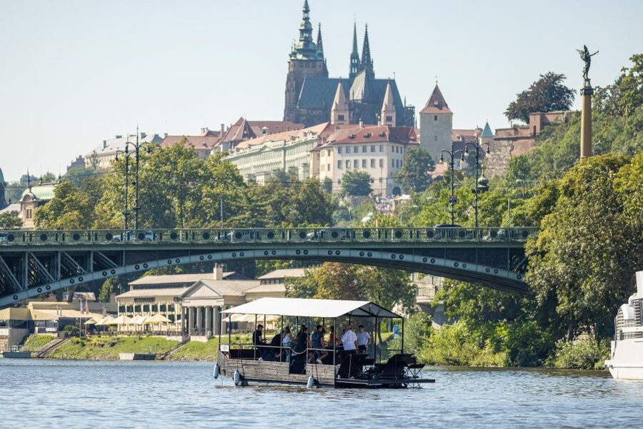 Prague: Private Cycle Boat River Tour with Beer or Prosecco - Meeting Point: How to Find the Boat Without Guessing