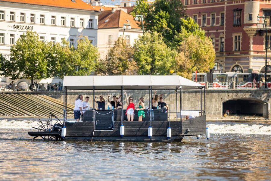 Prague: Private Cycle Boat River Tour with Beer or Prosecco - Service Level: Captain, Guide, and the Sarah Factor