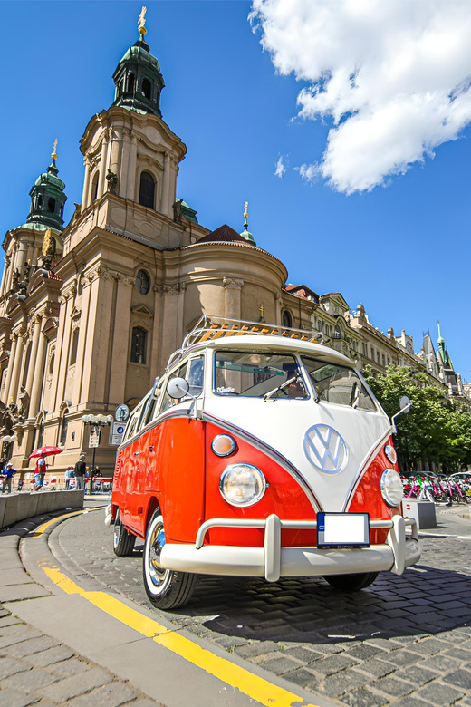 Prague: Private Sightseeing Tour in original VW Samba bus - The included Polaroid: why a physical photo still beats a phone snap