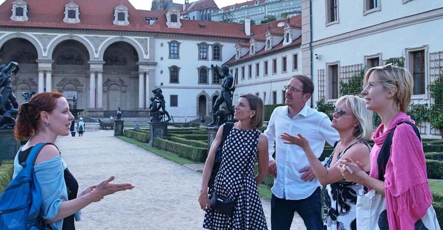 Prague Renaissance and Baroque Gardens Walking Tour - Inside Prague Castle Gardens: Belvedere Summer Palace and the Singing Fountain