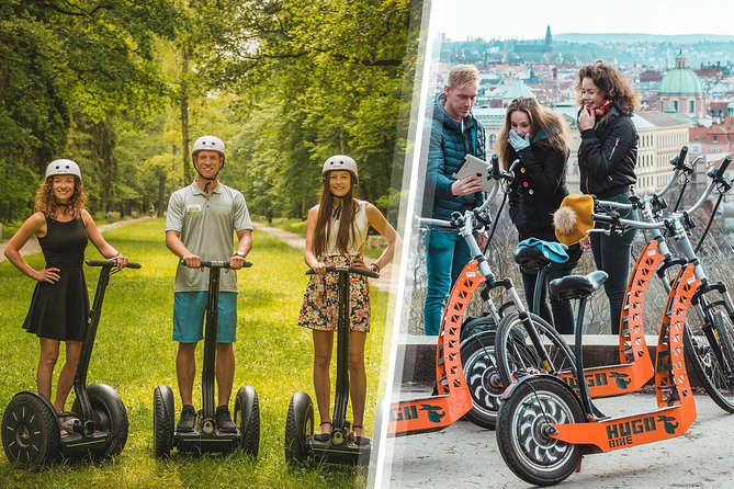 Prague Segway & E-Scooter Grand City Tour - Letná Park, the Metronome, and the Views Over the Vltava