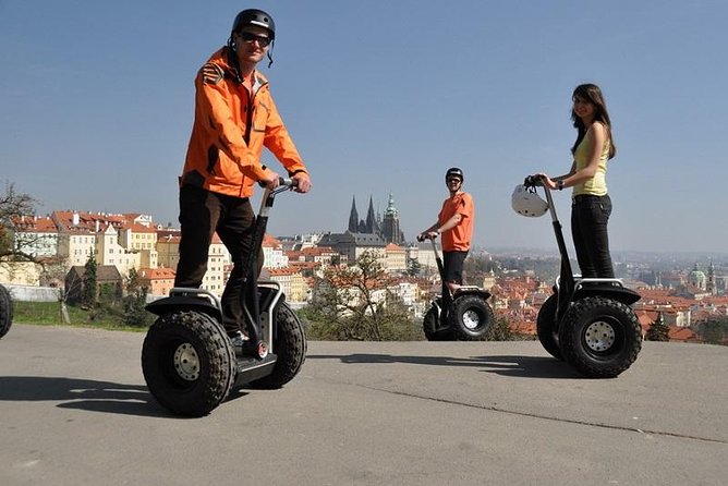 Prague Segway Tour with A Local Guide & Hotel Pick Up - Ladronka Park: a relaxing Segway ride outside the crush