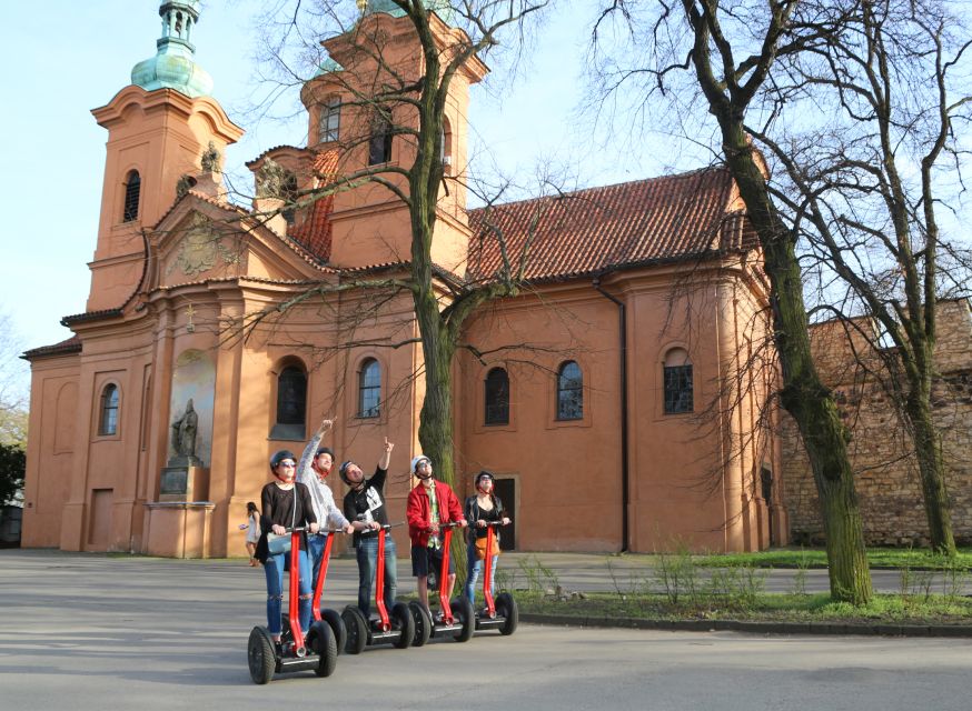 Prague Segway Tour with Oldest Monasteries and Free Taxi - The view route begins near the largest stadium in the world