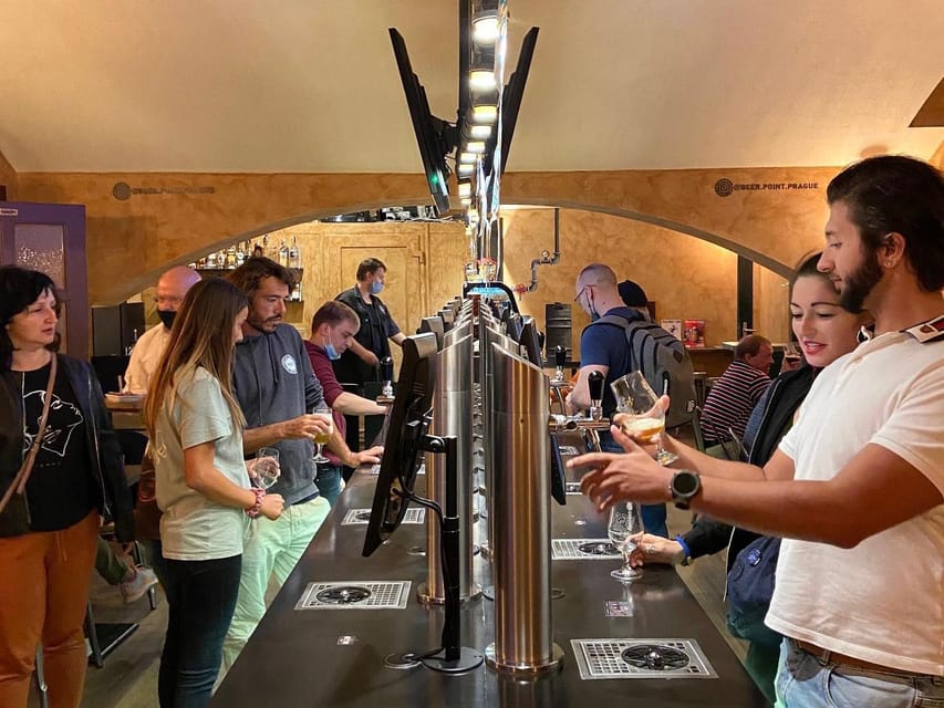 Prague: Self-Pour Czech Beer-Tasting Experience - The pub atmosphere, music, and solo-friendly pace