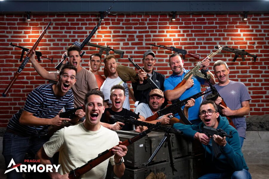 Prague: Shooting Range Experience - Shooting in Prague Without Guesswork, Prague Armory style