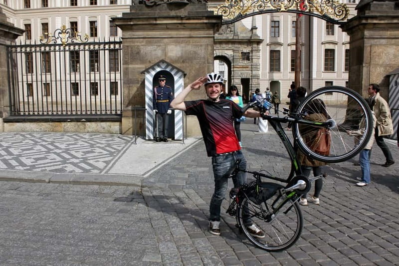 Prague: Small Group or Private Bike City Tour - Meeting at Na Poříčí 42 and Getting Comfortable on the Bike