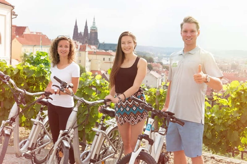 Prague: Small Group or Private E-Bike City Tour - Getting your bearings fast on Prague’s e-bike loop