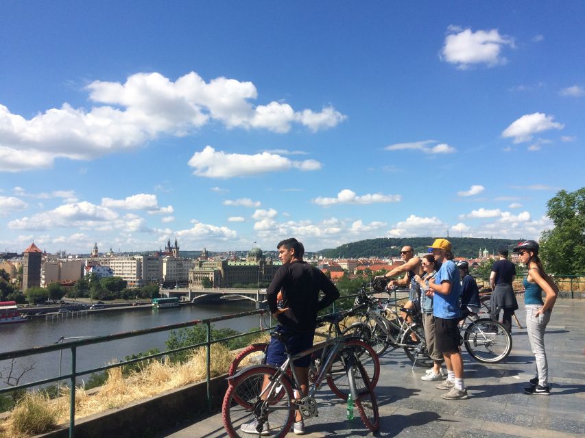 Prague: Stunning Viewpoints, Castle, City & Park Bike Tour - Starting at Praha Bike, right by Old Town Square