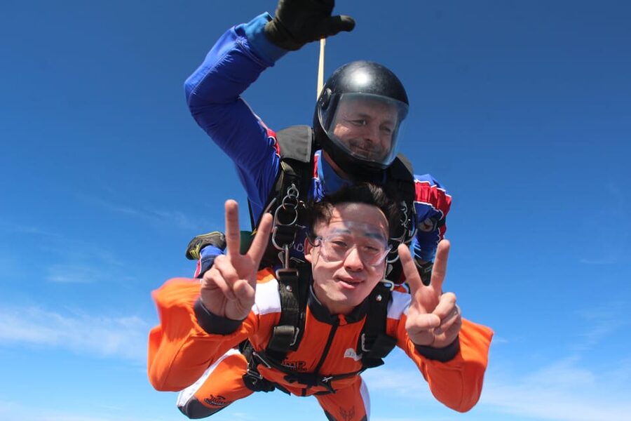 Prague: Tandem Skydiving 14,000ft over Prague with Transfers - Landing, Then Your Media, and Back to Prague Center