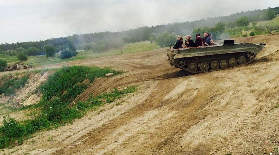 Prague: Tank Ride Experience - The military garage tour: up close with Czech and Soviet era machines