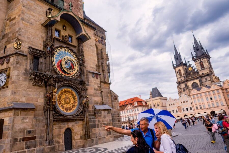Prague Through the Eyes of Franz Kafka 2.5-Hour Tour - Meeting Get Prague Guide and Getting Oriented in Old Town