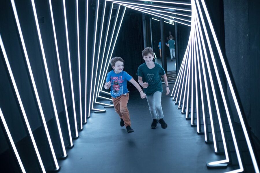 Prague: Ticket to Audiovisual Light Art at Lumia Gallery - Getting there and using your ticket at the entrance