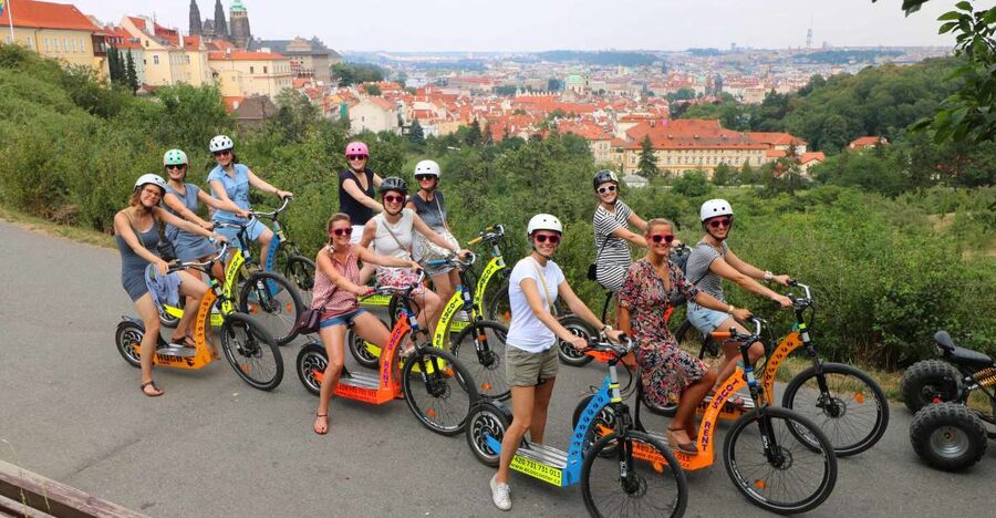 Prague: Tour by Electric Scooter or Cruiser eBike - Castle District and Prague Castle, riding the largest complex in the world