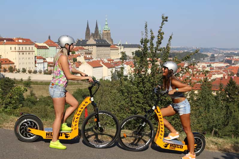Prague Ultimate e-Scooter City Tour - The Jewish Quarter and the Old-New Synagogue stop