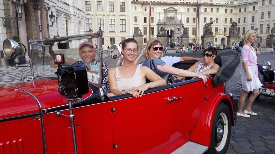 Prague: Vintage Car Ride and Walking Tour - Price and Value for a Private Group of Up to 4