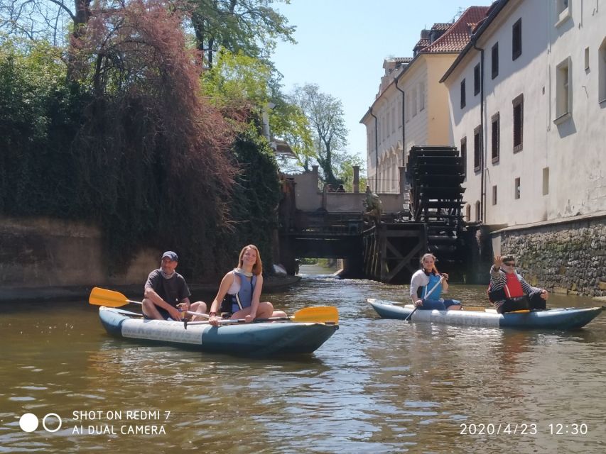 Prague: Vltava River Guided Canoeing Tour - Landmark Time From a Canoe, Not a Bus