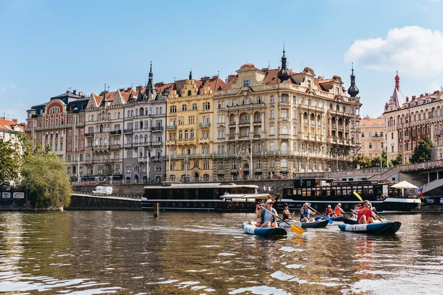 Prague: Vltava River Guided Canoeing Tour - Getting There: Cisarska Louka Is the Launch Point