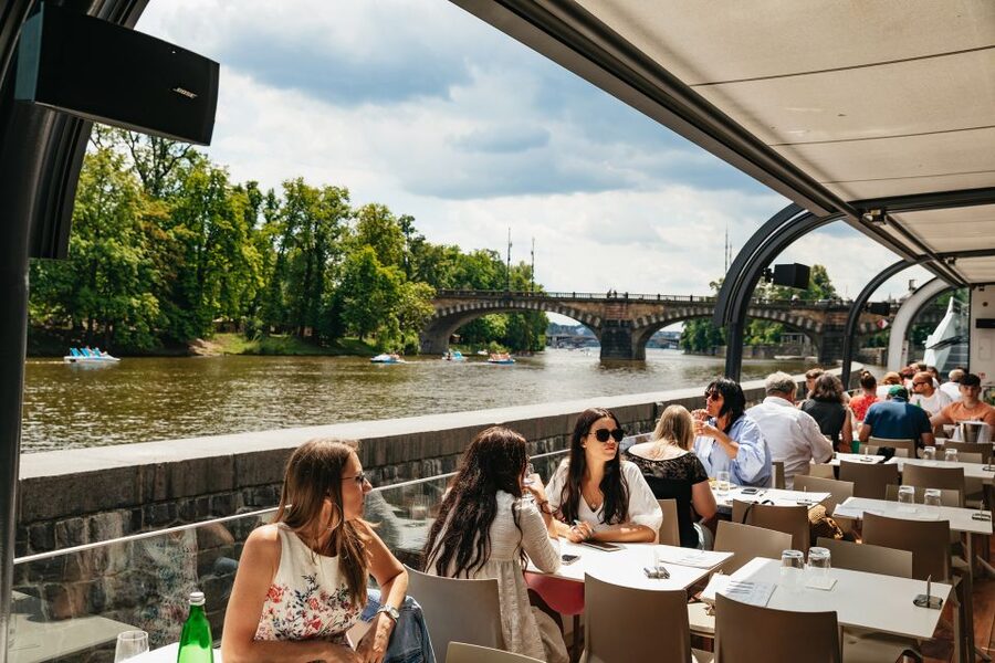 Prague: Vltava River Lunch Cruise in an Open-Top Glass Boat - Window Views, Timing, And When Weather Calls the Shots