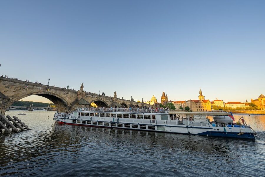 Prague: Vltava River Sightseeing Cruise - When the Route Gets Adjusted by River Traffic