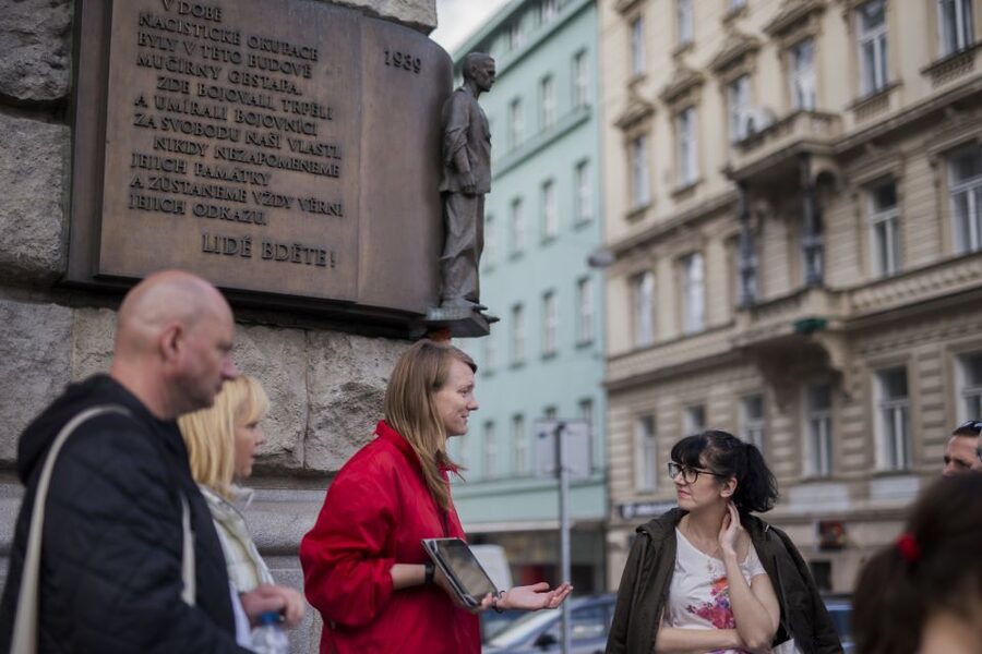 Prague: World War 2 and Operation Anthropoid Walking Tour - Charles Square and the resistance trail feeling real