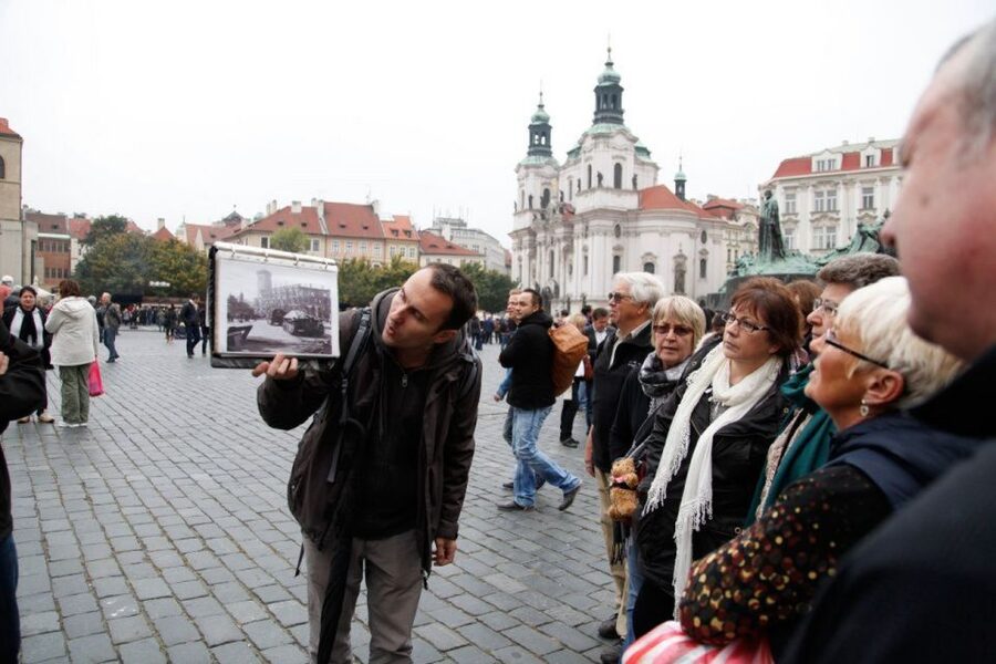 Prague: WWII Guided Tour & The Crypt of Operation Anthropoid - Public transport included, and why the tram ticket helps